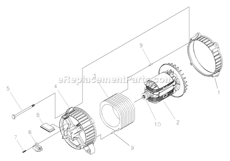 Page A Diagram and Parts List for 030254-0  Briggs and Stratton Generator